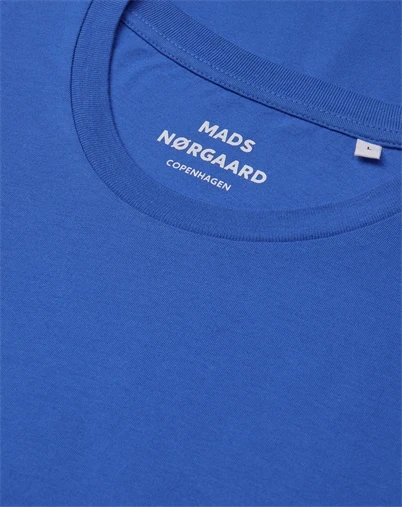 Mads Nørgaard - Fine Jersey Thor T-Shirt - Lapis Blue 